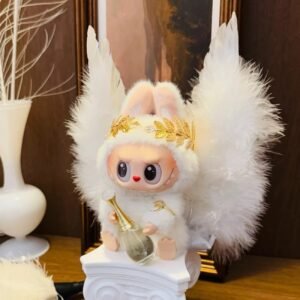 Labubu Clothes for Sitting Party Second Generation figurine gift set Angel